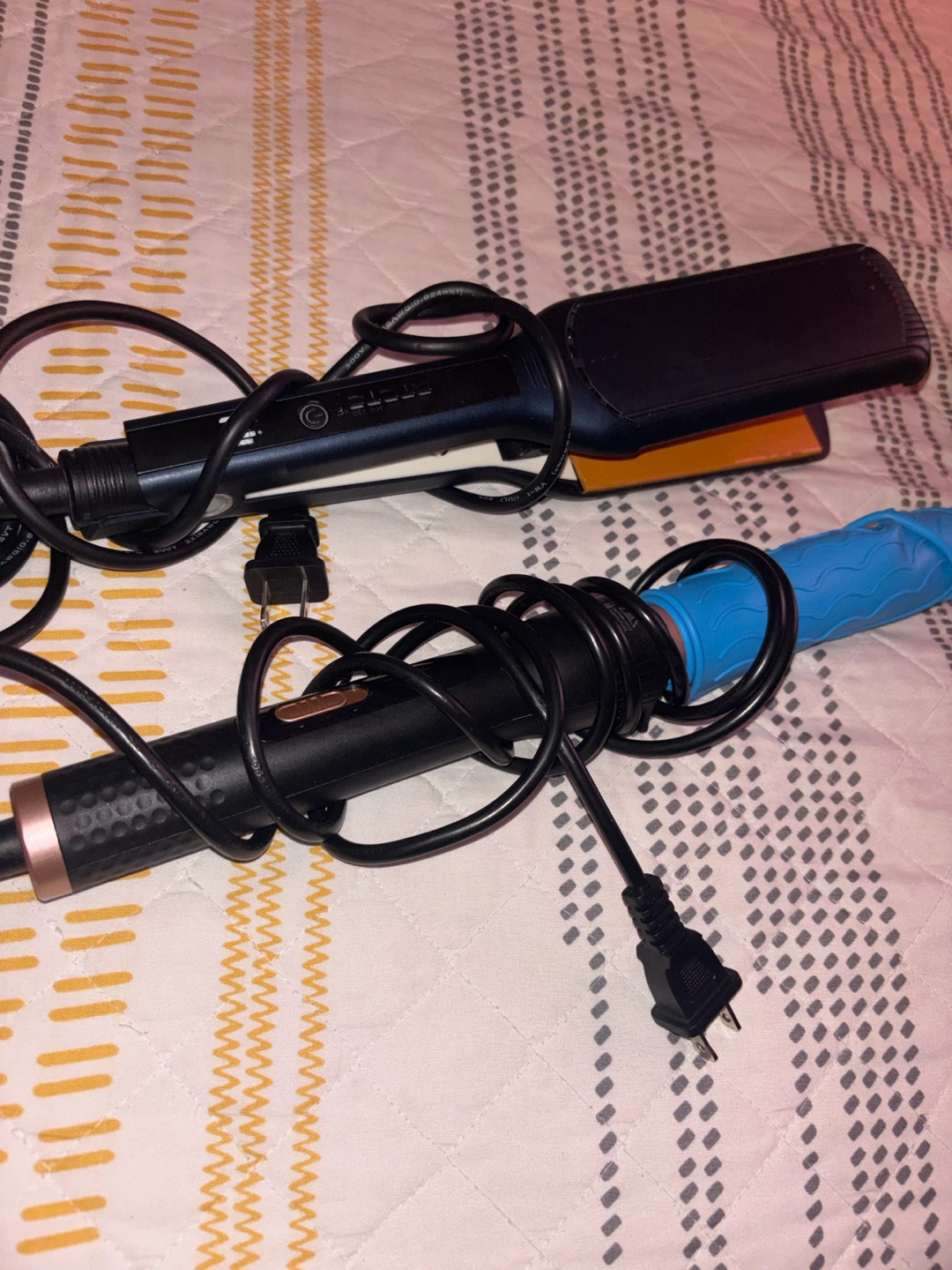 Extra wide  Hair Straightener AND CURLER