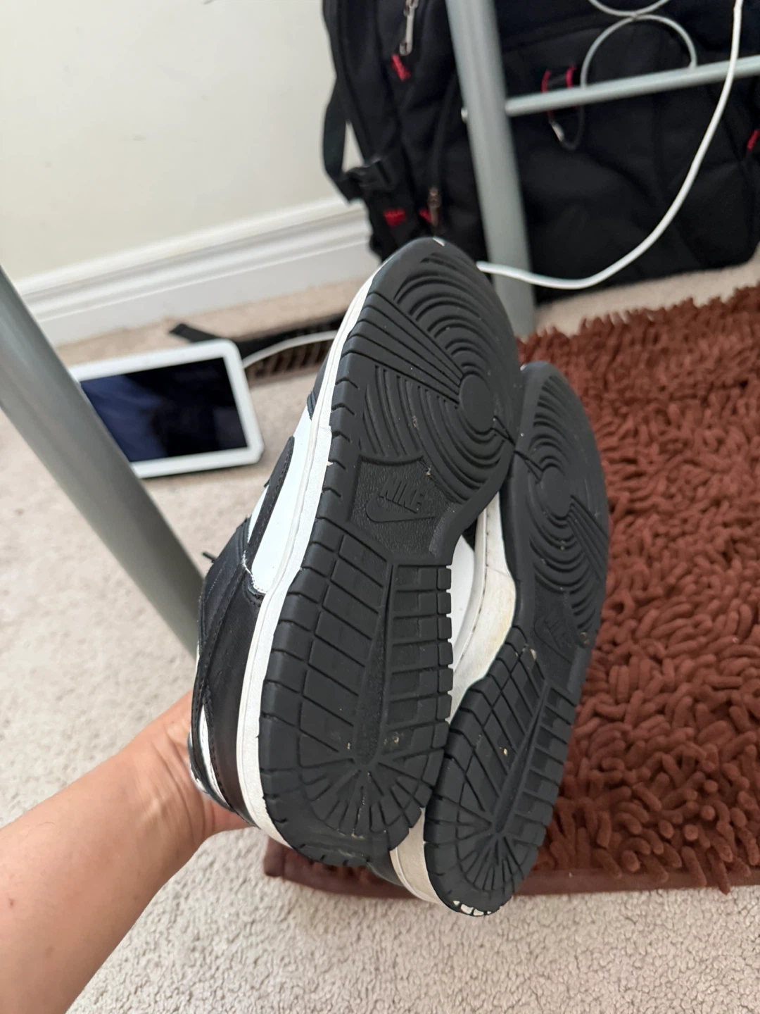 Nike Dunk Low "Panda" Shoes size 5.5 - photo 3