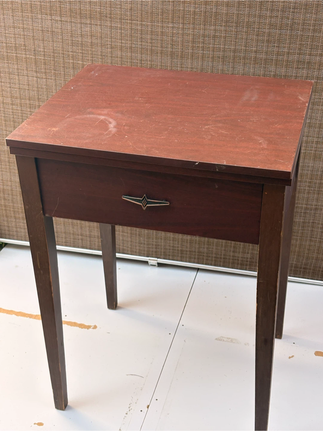 Vintage Sewing Machine Table