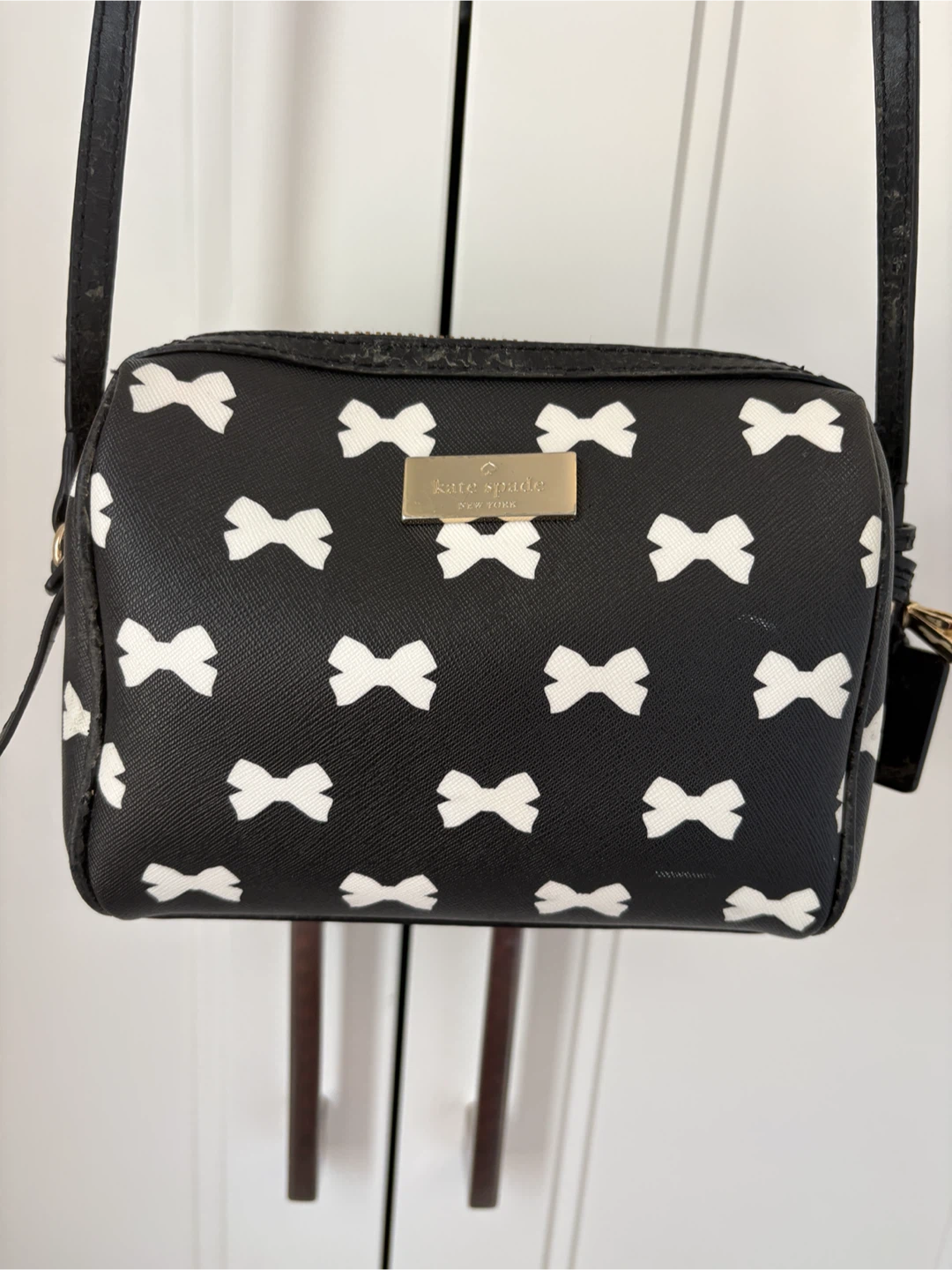 Kate Spade Black Bow Crossbody Bag - photo 2