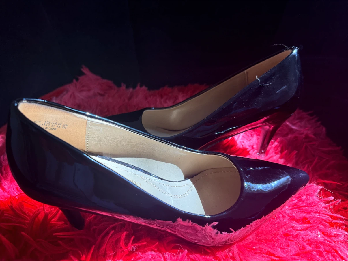 Black 4 inch heels - photo 5