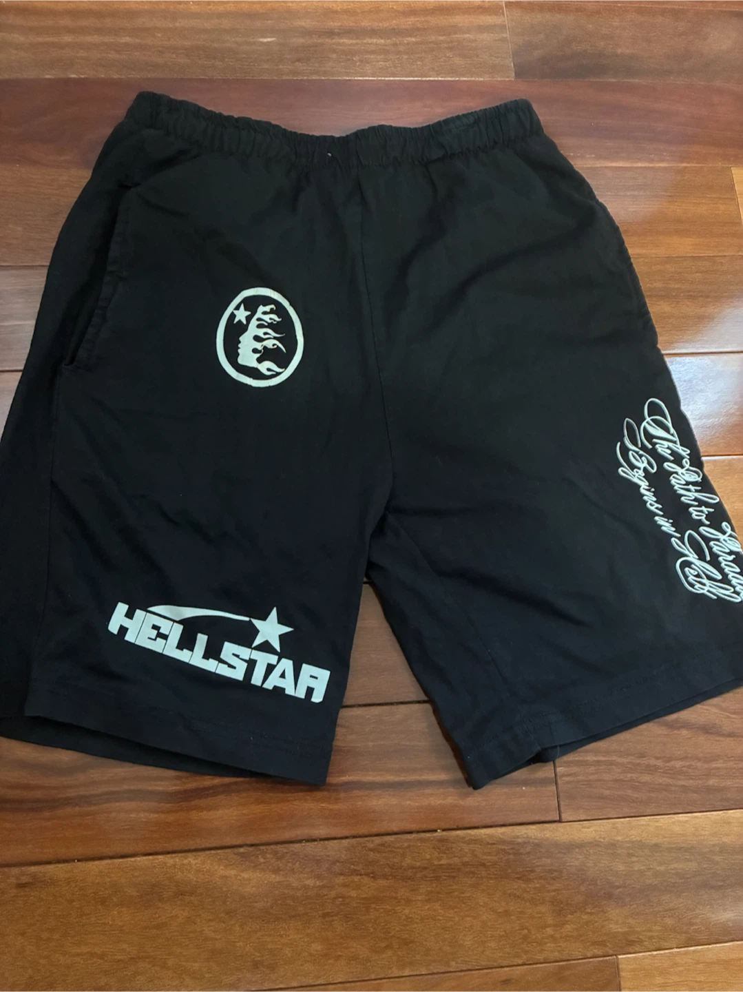Hellstar Black Shorts