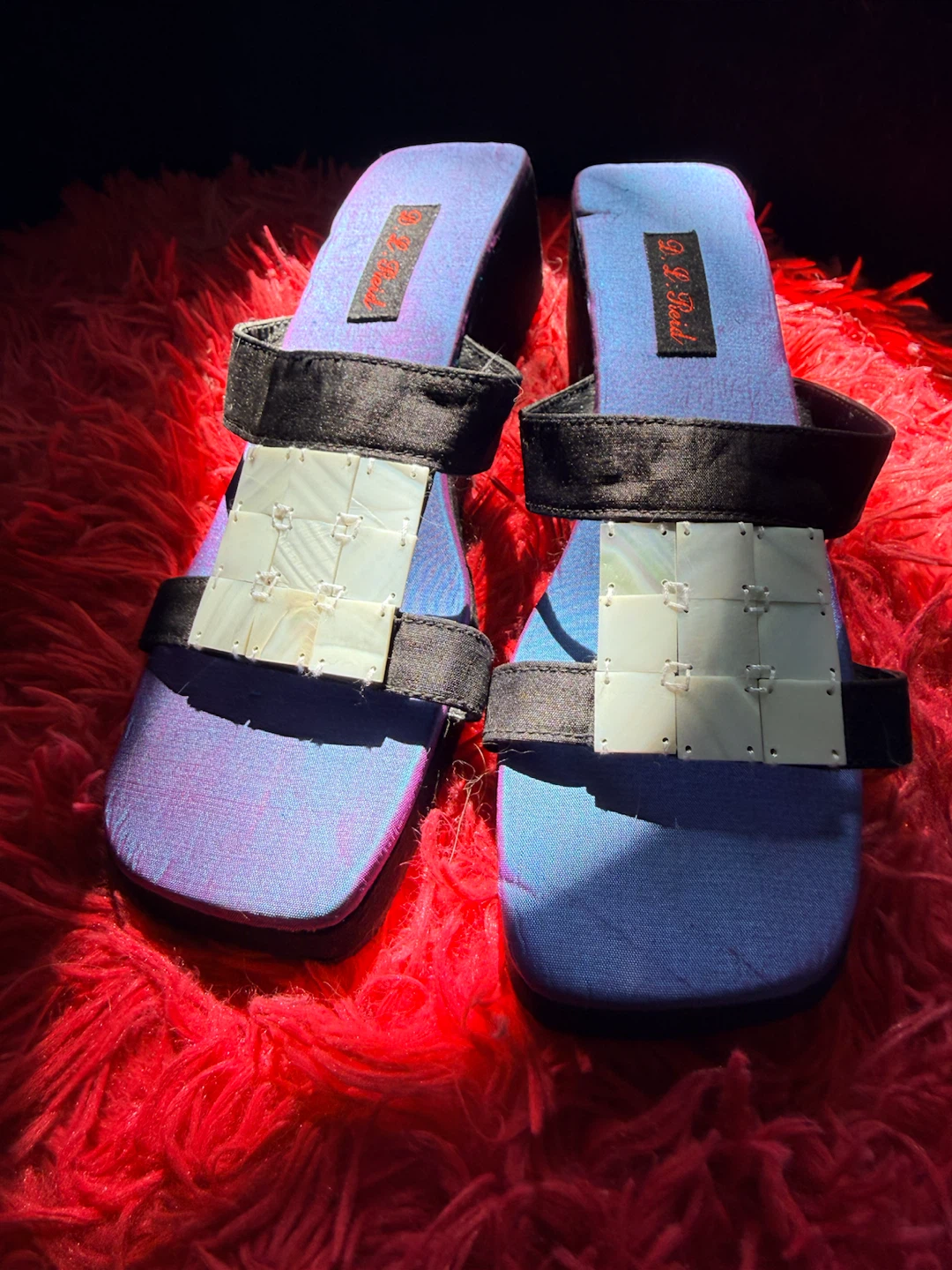 D&D Brand Platform Wedge Sandals Size 39
