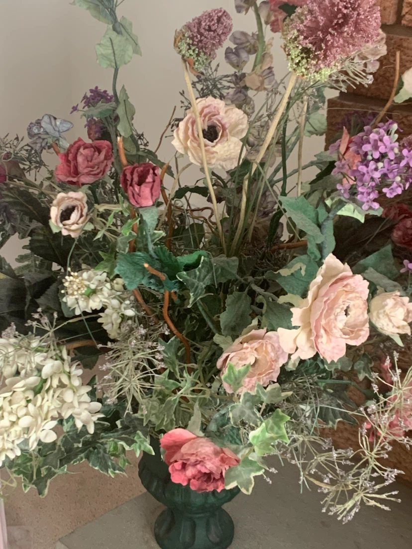 Artificial Flower Arrangement in Urn - photo 2