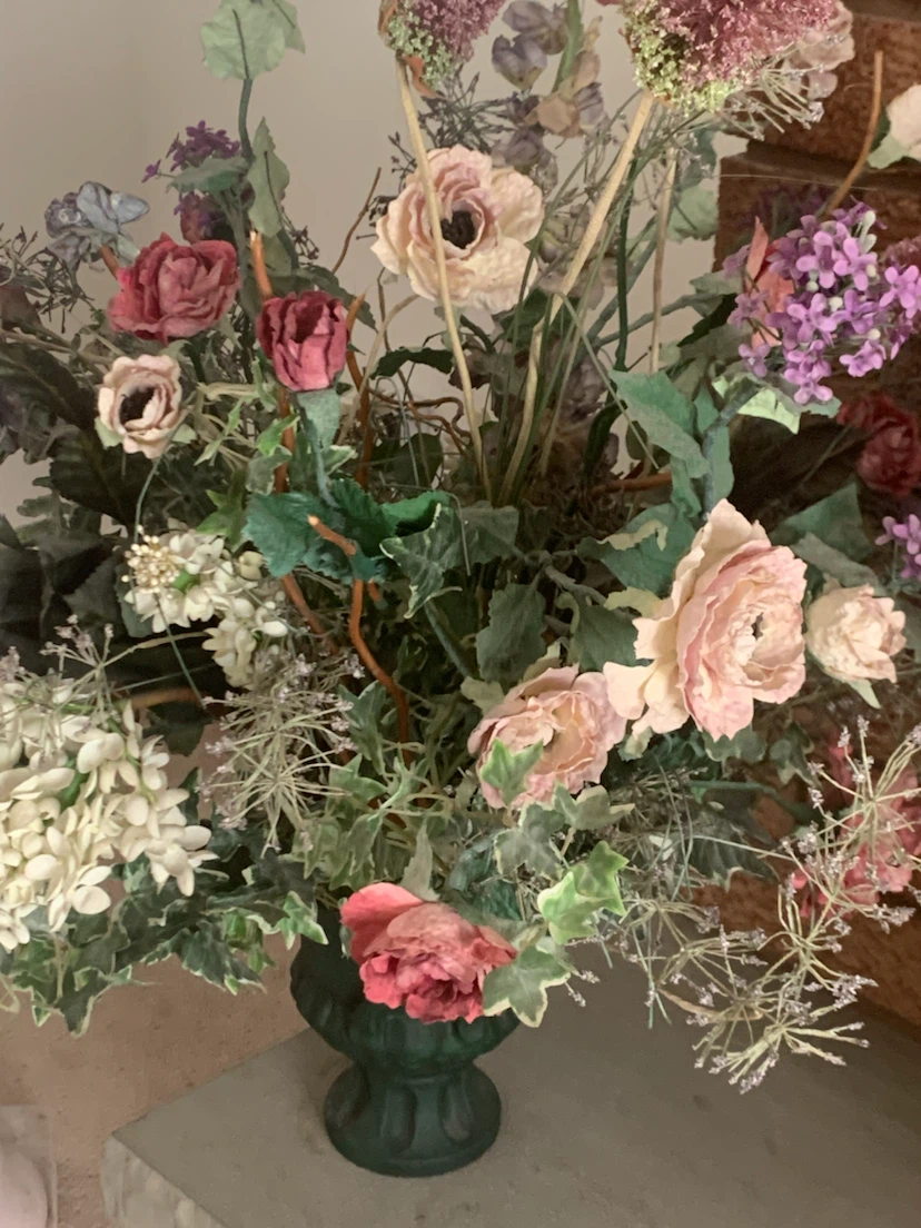 Artificial Flower Arrangement in Urn - photo 3