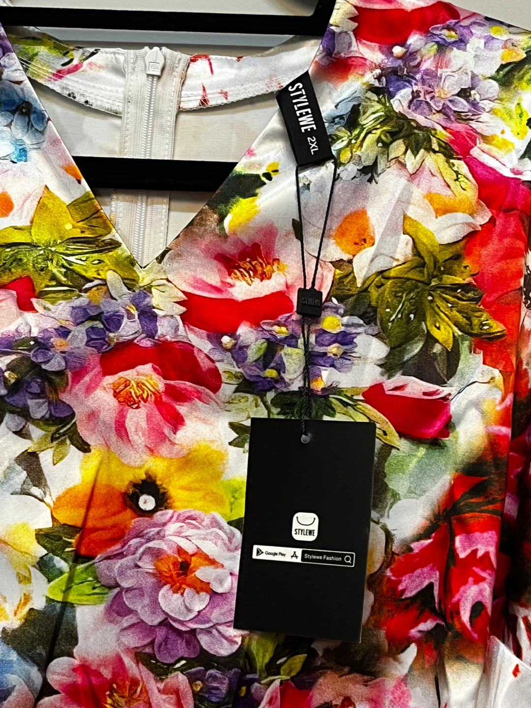 ✨NWT ✨ Floral Ruched Midi Dress. Size XL/XXL - photo 3