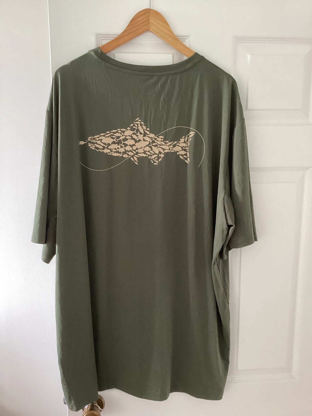 New BassDash Men's Graphic Fishing T-Shirt - 3XL - photo 2