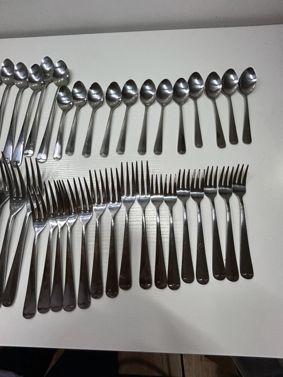The Main Course   Stainless Flatware Set of 57