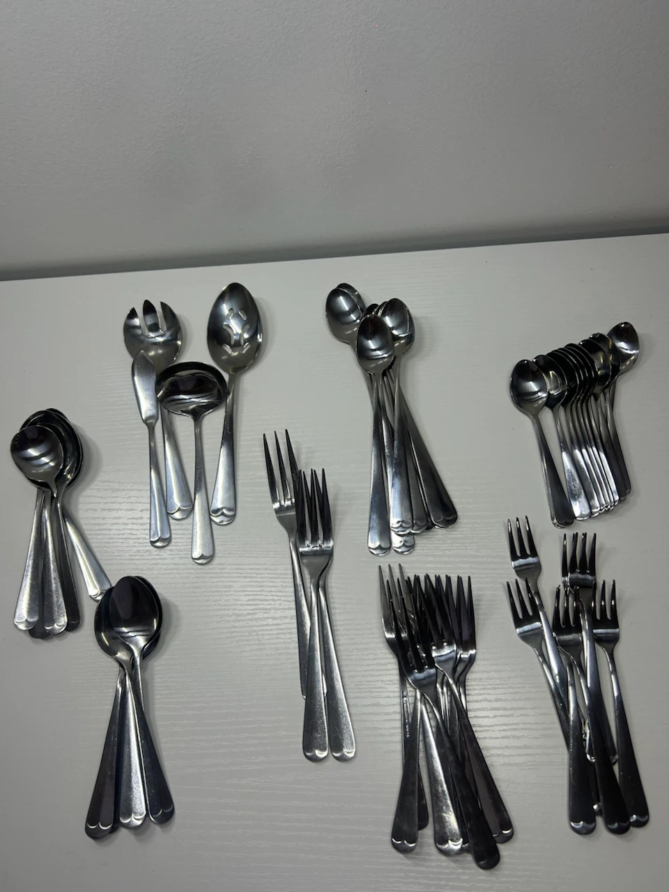 The Main Course   Stainless Flatware Set of 57 - photo 4