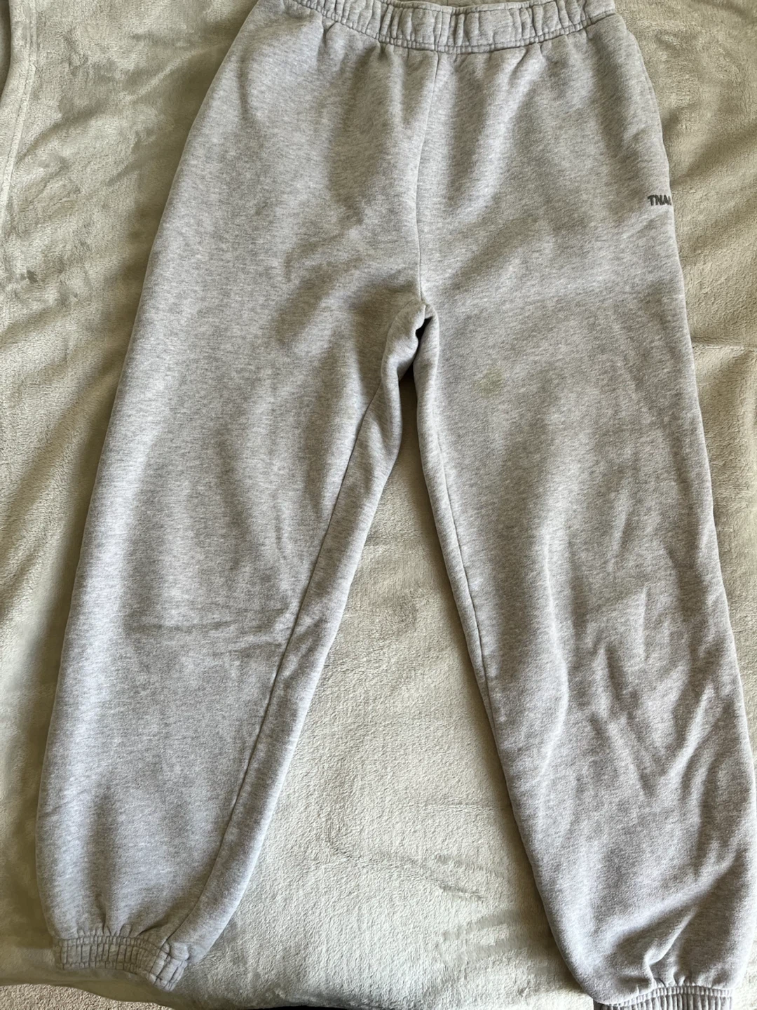 TNA Sweatfleece Mega Fit Joggers XS Grey
