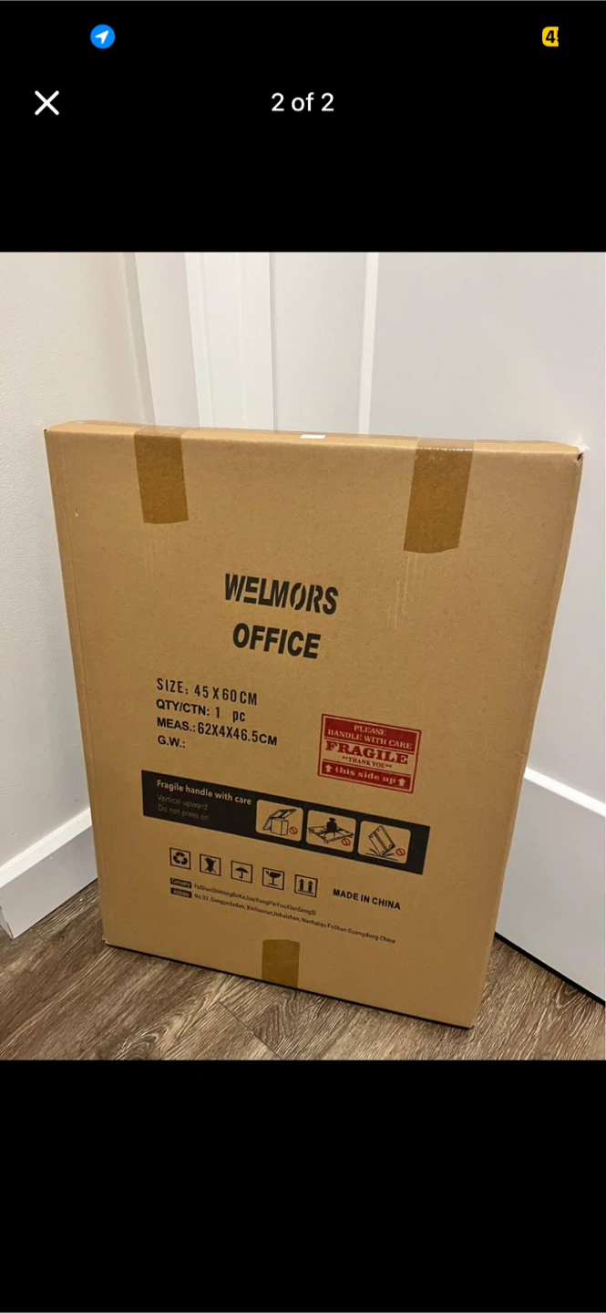WELMORS OFFICE Whiteboard with Accessories