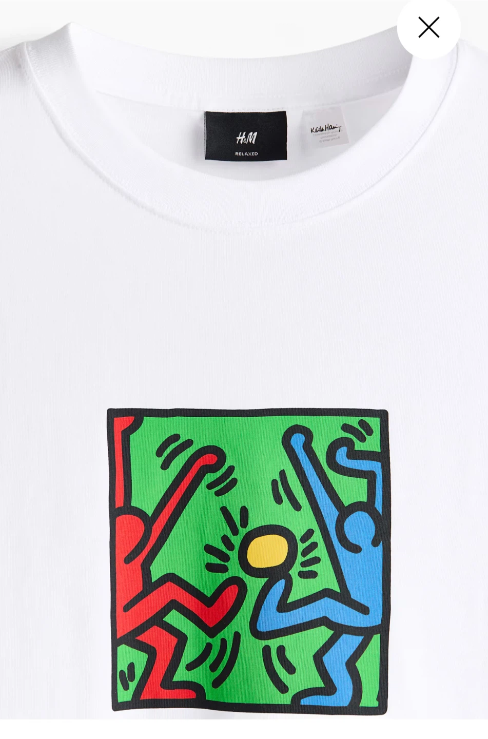 H&M Relaxed Fit Keith Haring Graphic T-Shirt - photo 4