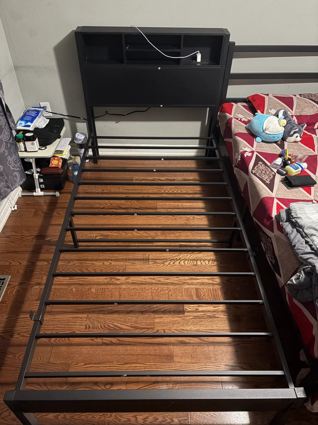 Twin metal bed frame