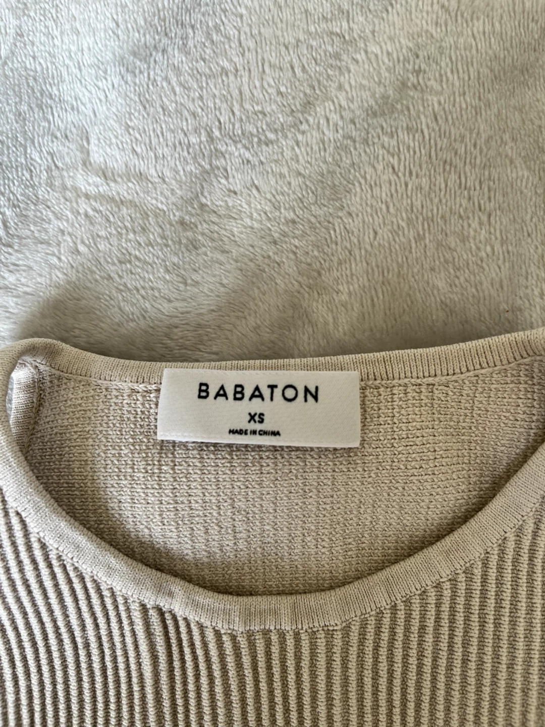 BABATON Ribbed Tank Top - XS - photo 3