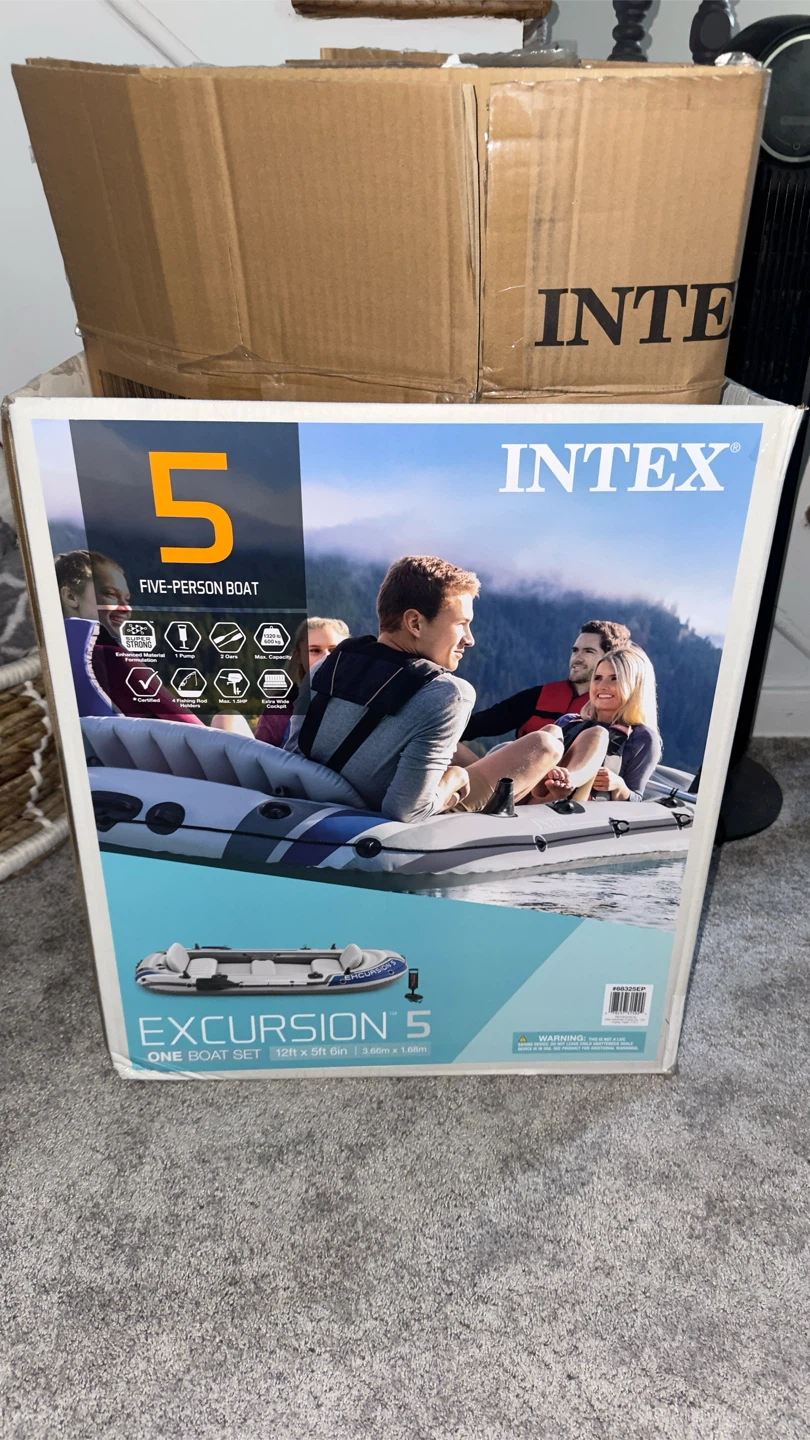 Intex Excursion 5 Boat Set