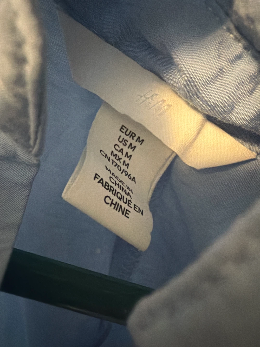 H&M Light Blue Button-Up Midi Dress - photo 2