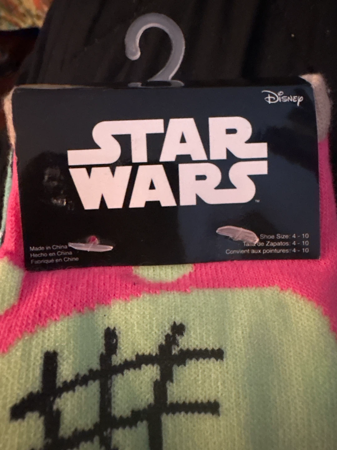 Star Wars 6 pack of socks size 4-10 NEW - photo 5