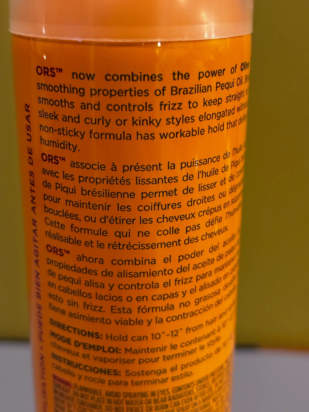 ORS Olive Oil Designing Shaper Holding Spray 9.5 oz - photo 5