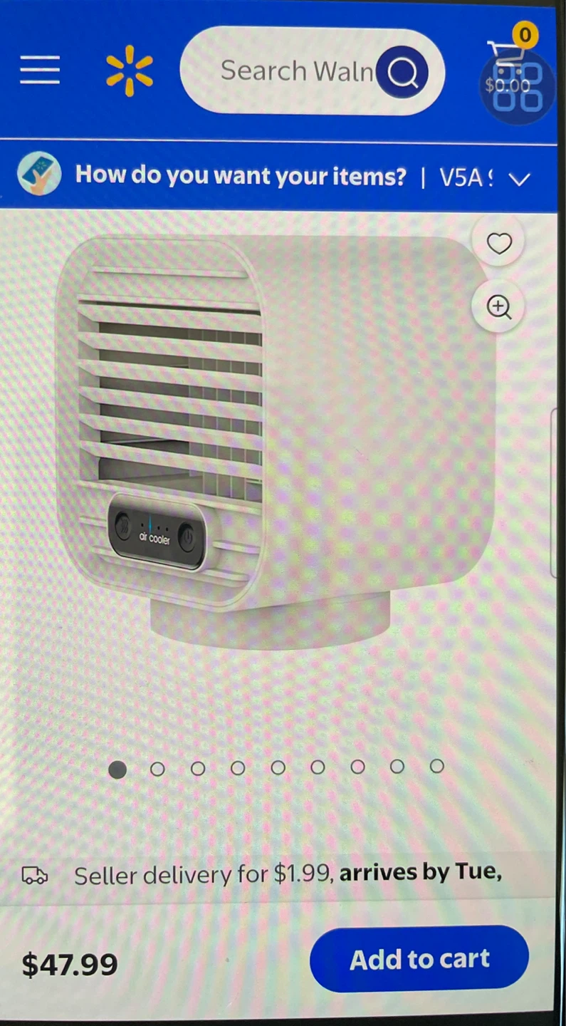 Portable Personal  Air Conditioner-Air Cooler - photo 4