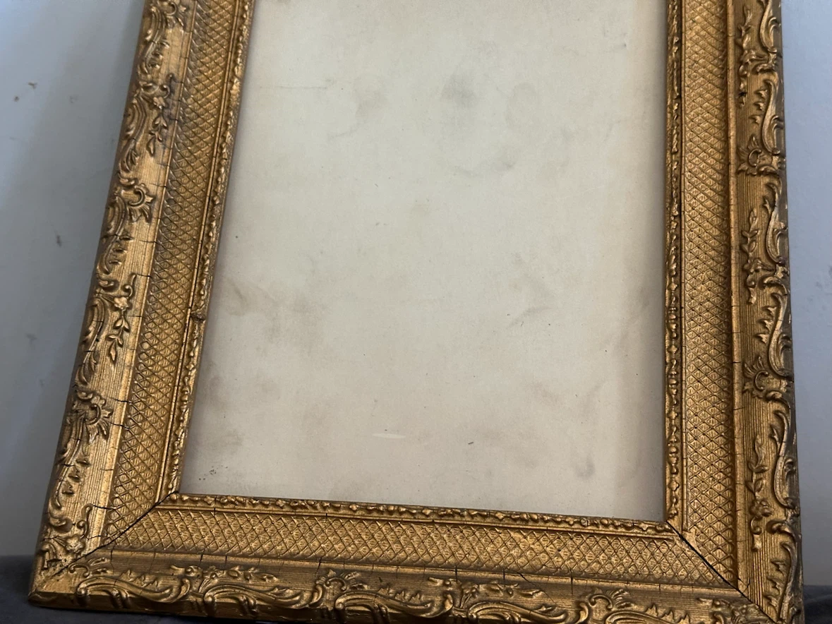 Vintage Baroque Gold Gilt Photo Frame 9.75x11.75 - photo 4