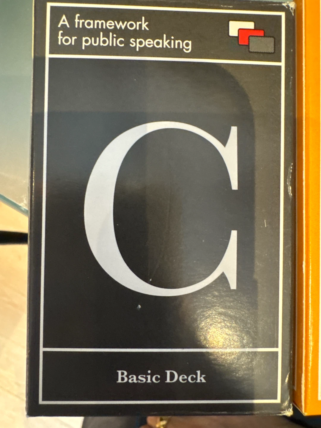 Cicero Basic Deck Framework for Public Speaking Cards