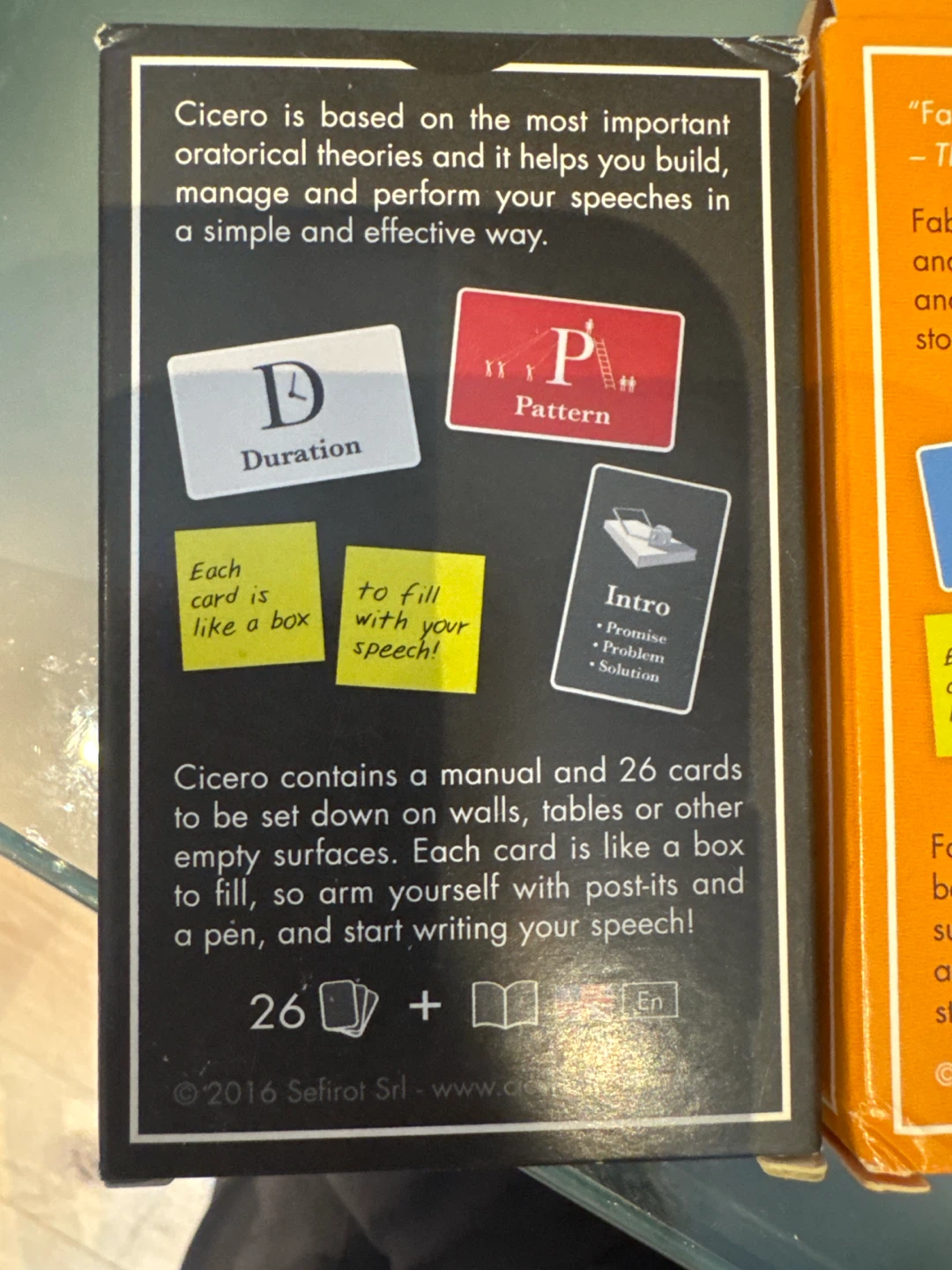 Cicero Basic Deck Framework for Public Speaking Cards - photo 4