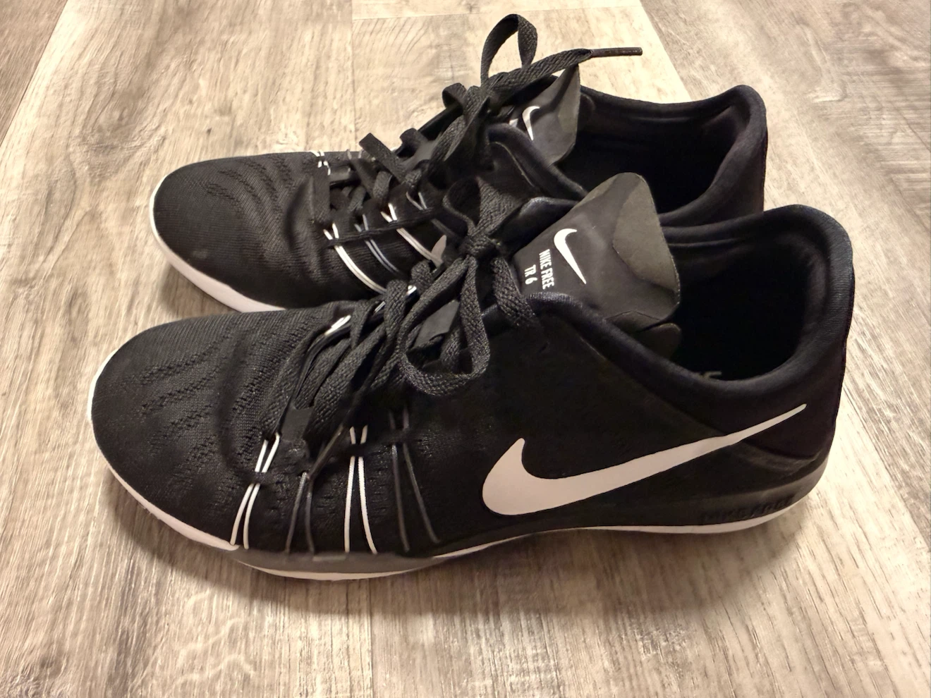Nike Free TR 6 Women's Running Shoes Black Size 5.5 - photo 2