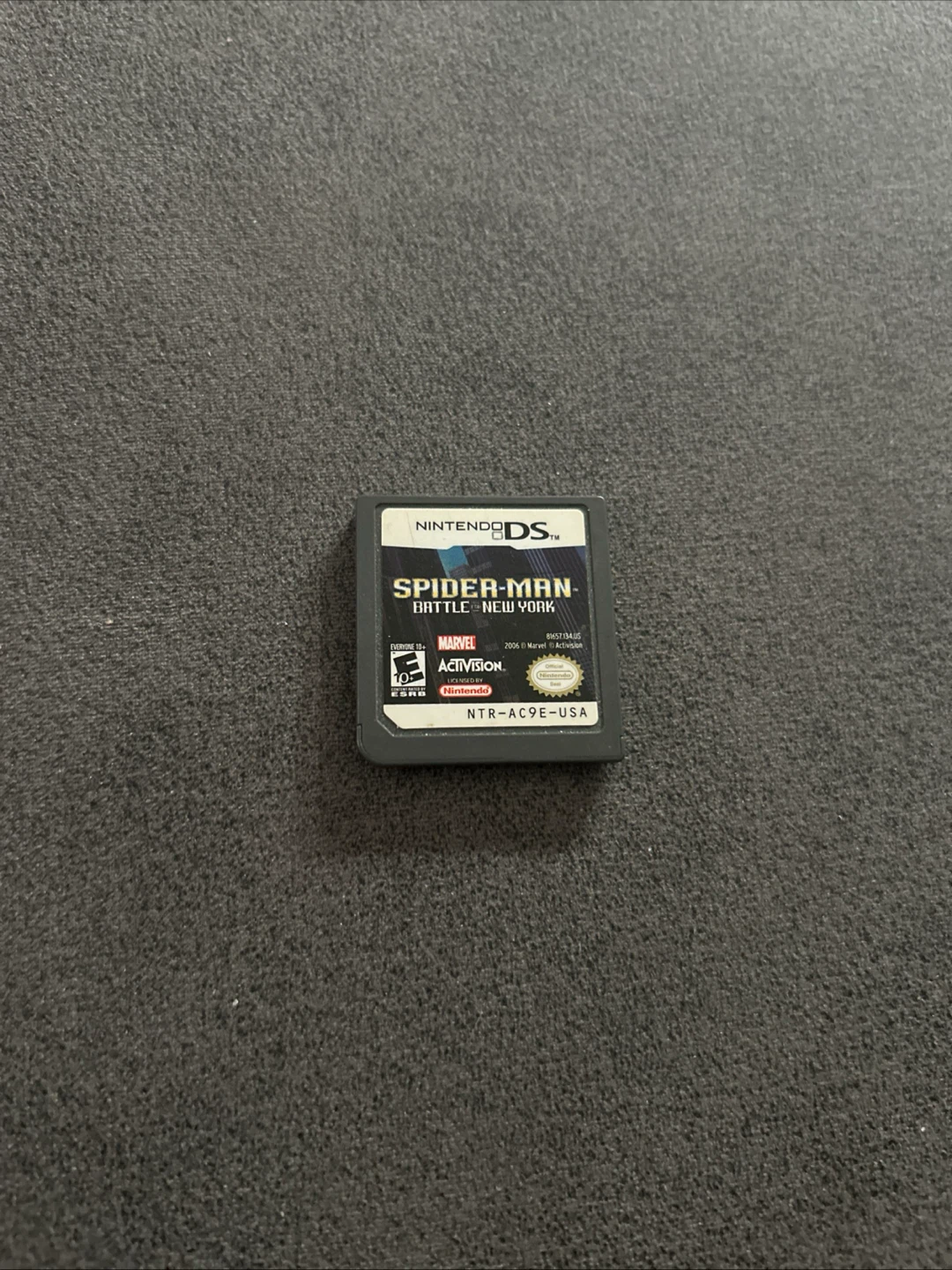 Nintendo DS Spider-Man Battle for New York Game