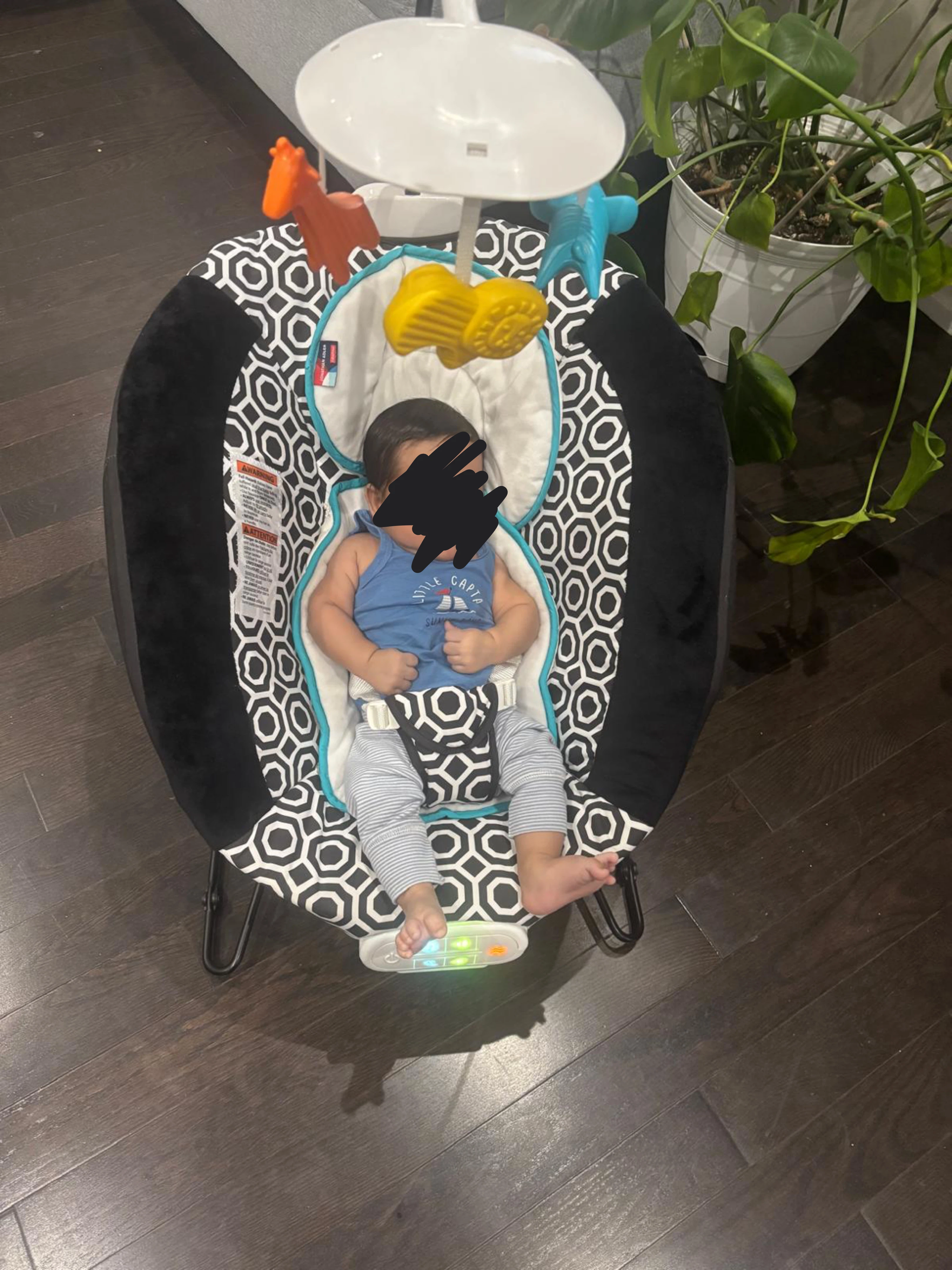 Baby Bouncer with Mobile - photo 3
