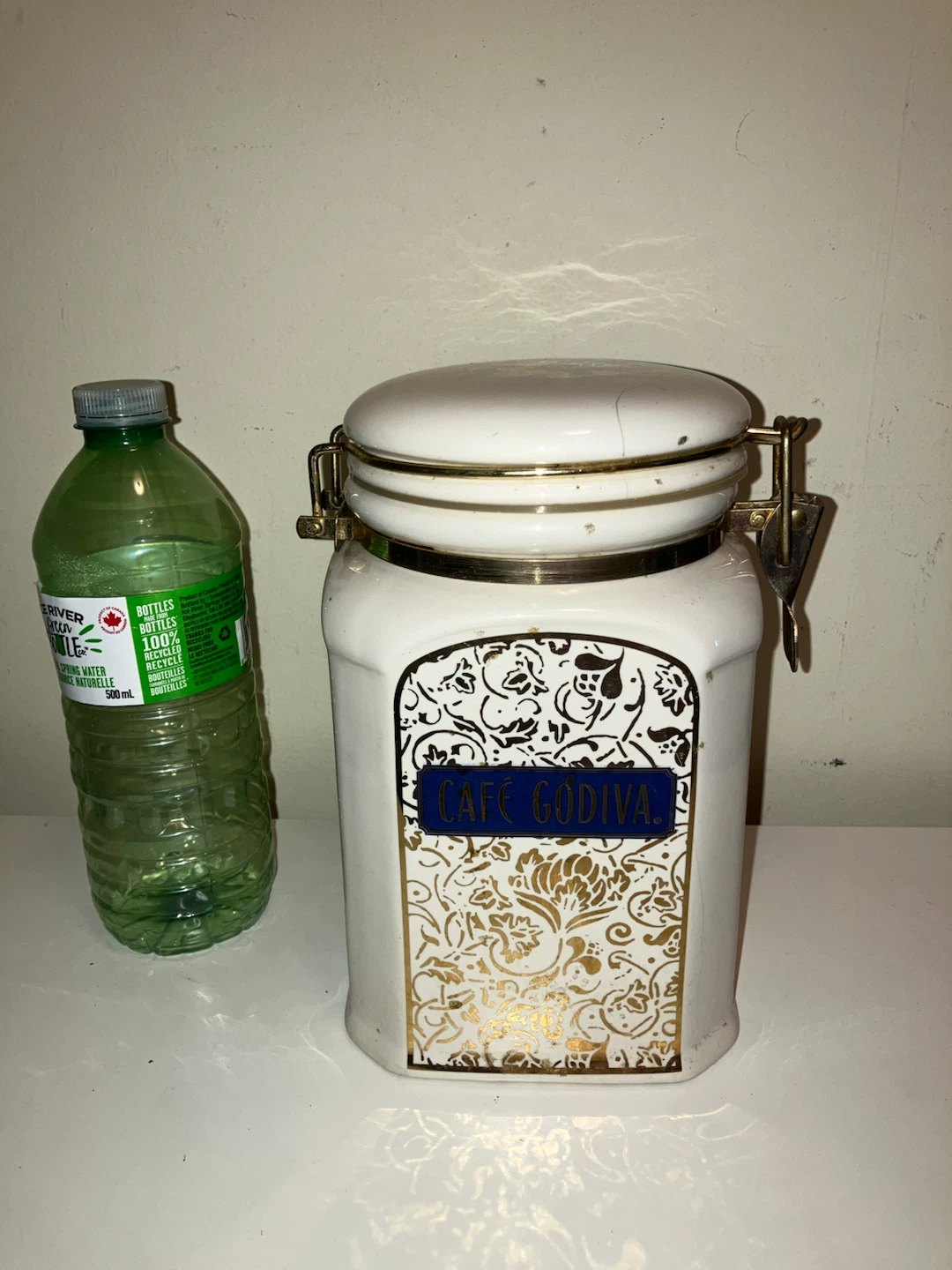 Godiva Cafe Canister with Lid