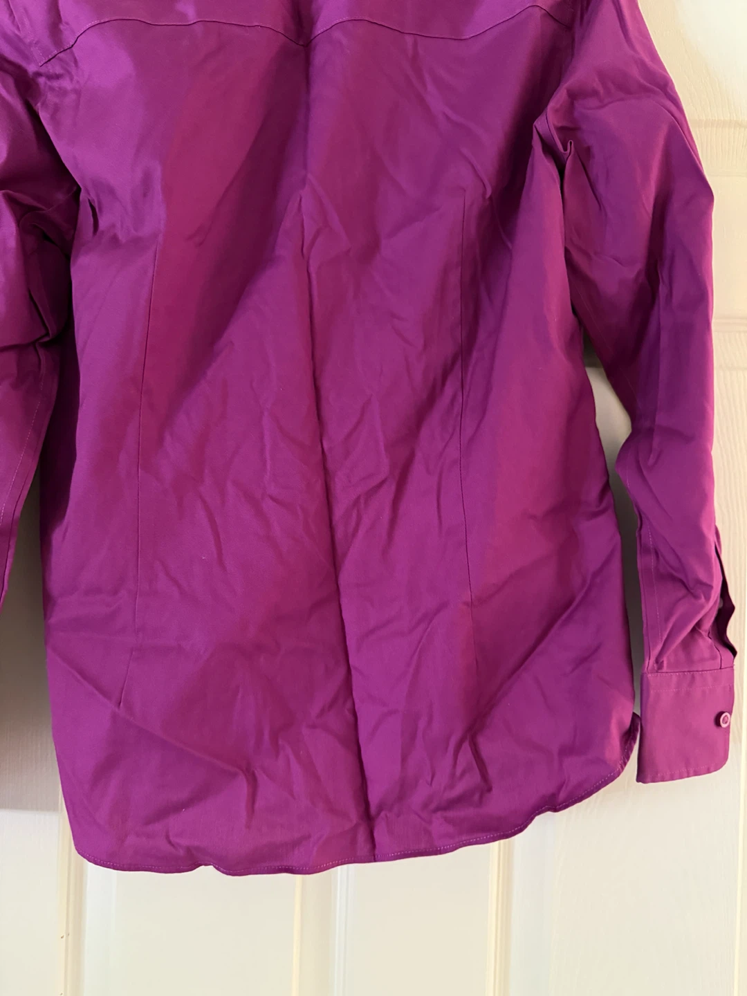 Kirkland Signature Purple Button-Up Shirt - Size Large - photo 5