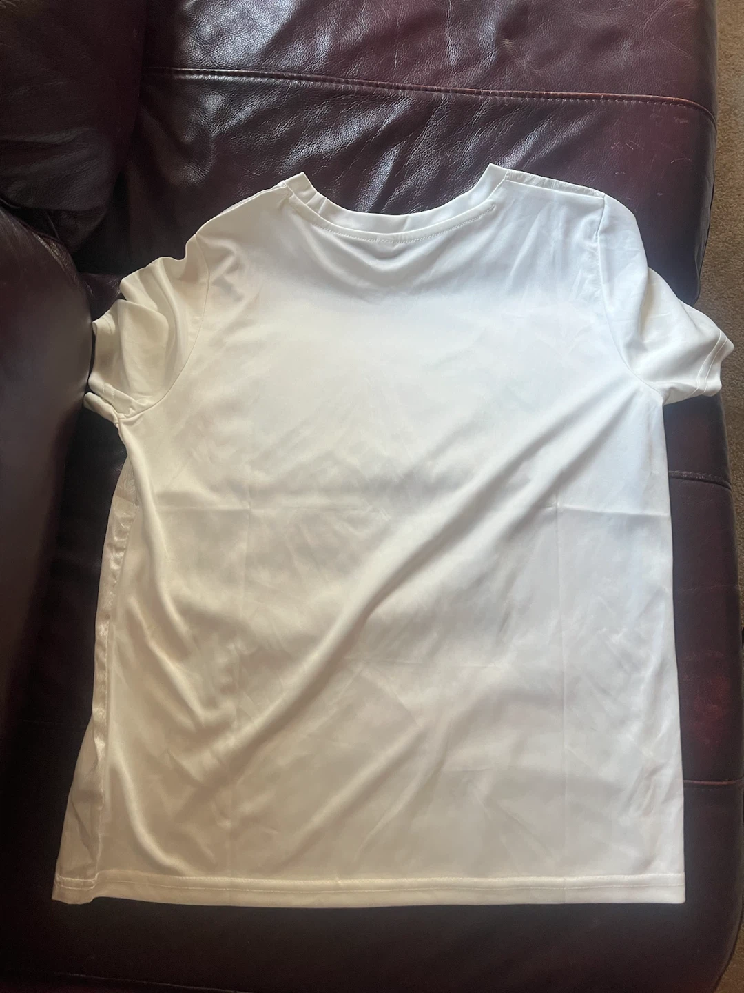White T-Shirt with Colourful Scarf Print/ $30 for one each - photo 2