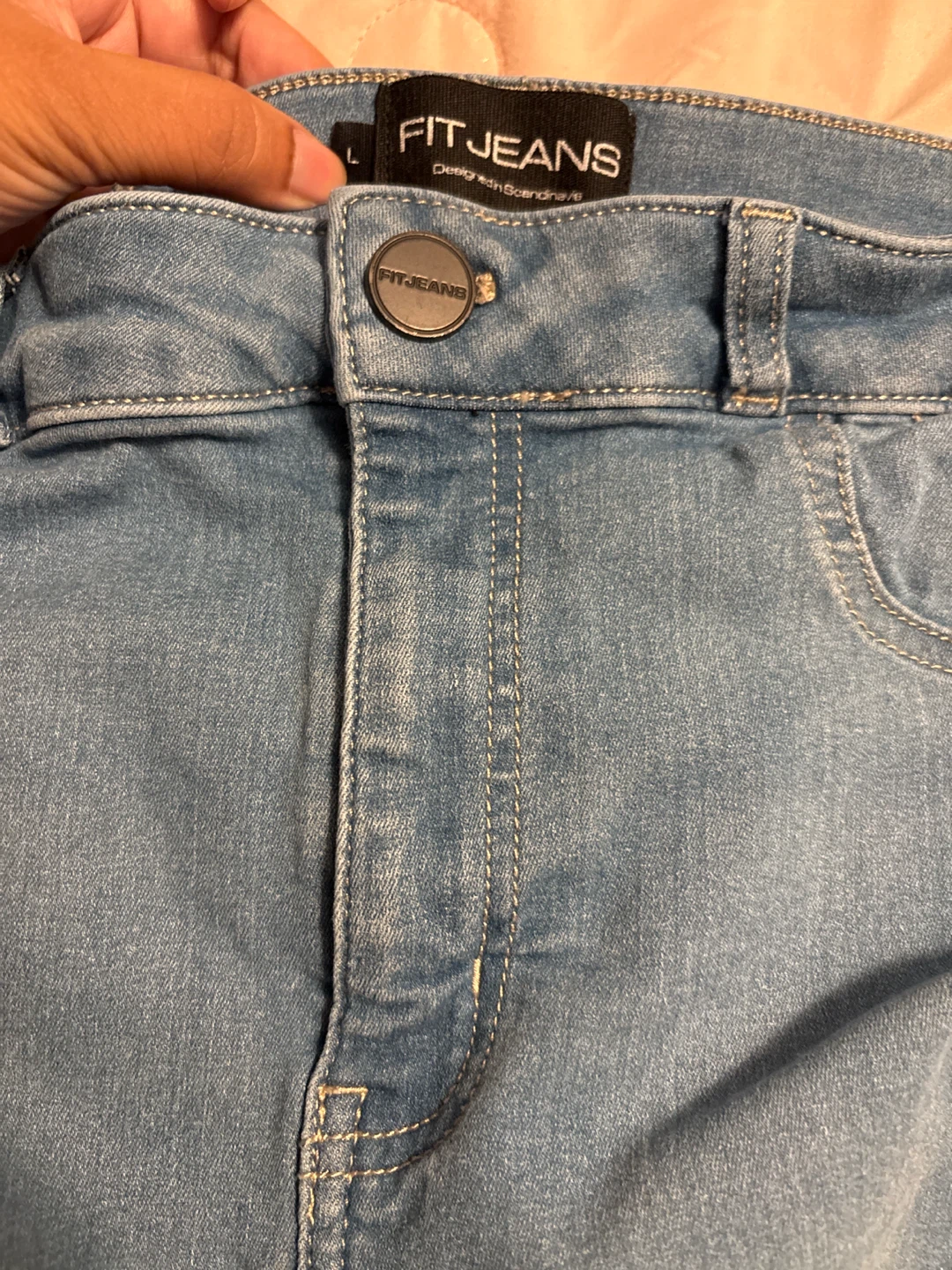 Contour V2 High Waisted FitJeans Arctic Light Blue-L - photo 3