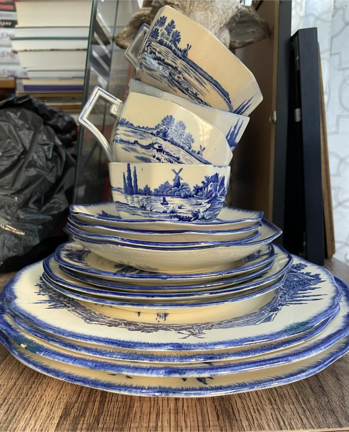 Antique English Art Deco Royal Doulton Norfolk Dishes Set
