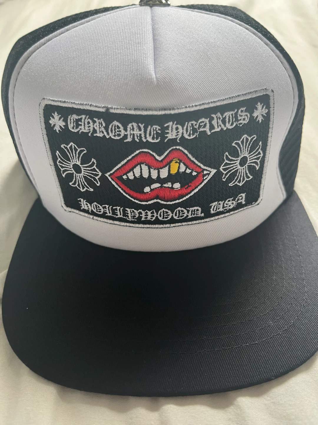 Chrome Hearts Chomper Hollywood  Trucker Hat