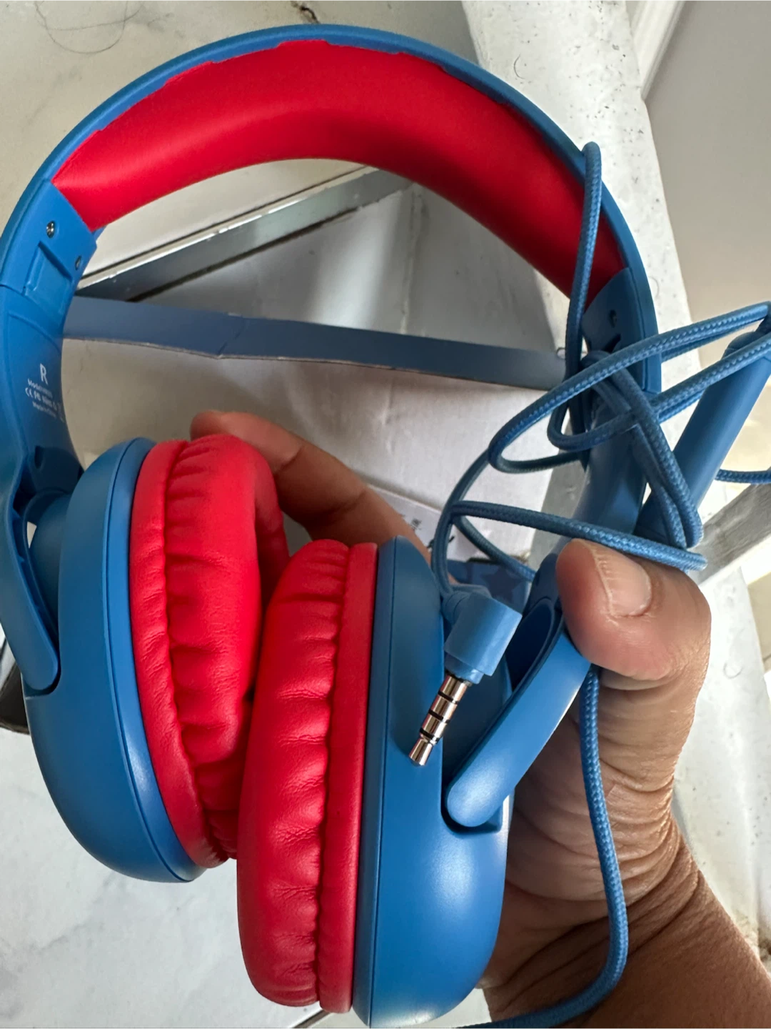 Brand new Acer Wired Headphones HK03 Kids Blue/Red - photo 3