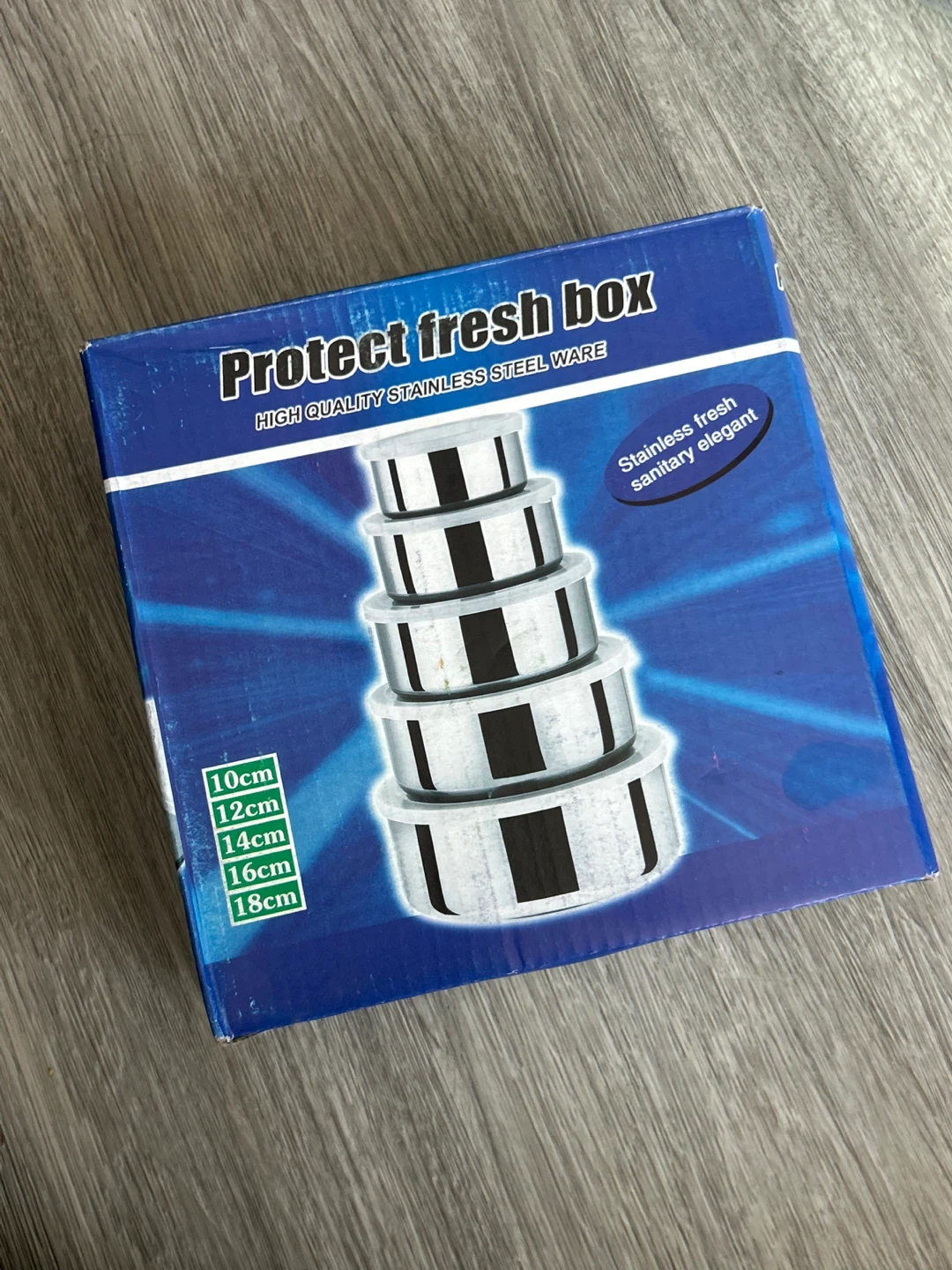 Stainless Steel Food Containers Set