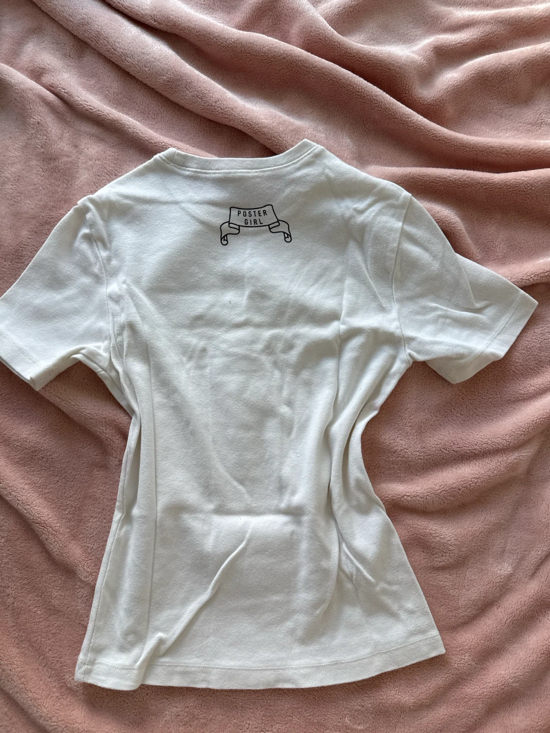 Poster Girl white graphic fitted full length top - photo 3