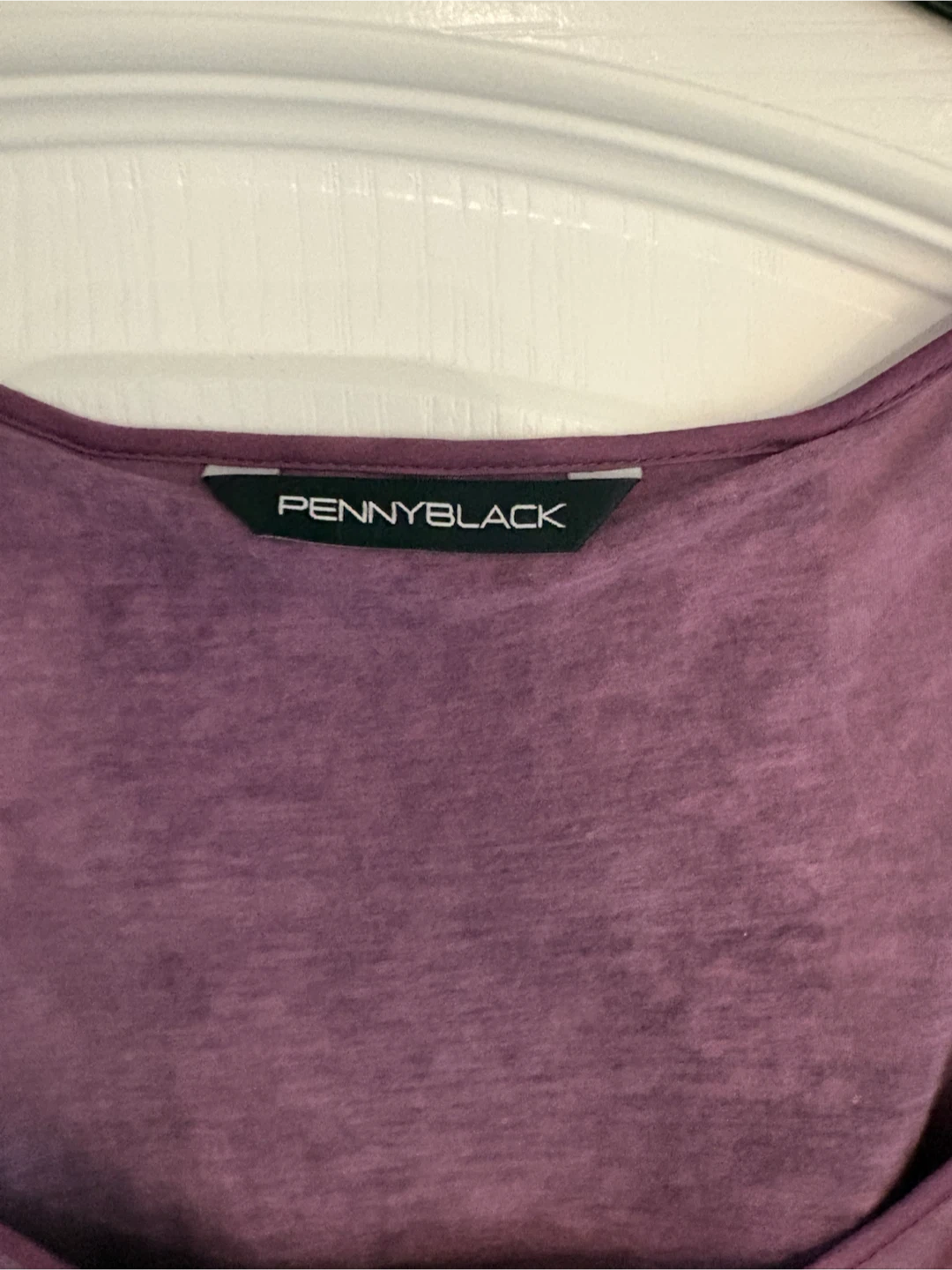 PENNYBLACK Purple Dress with Sheer Ruffle Trim - photo 4