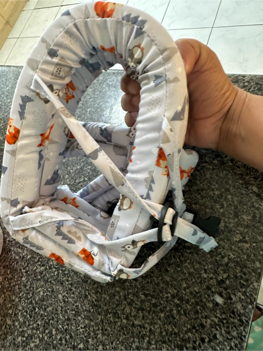 Padded Baby Head Support Pillow