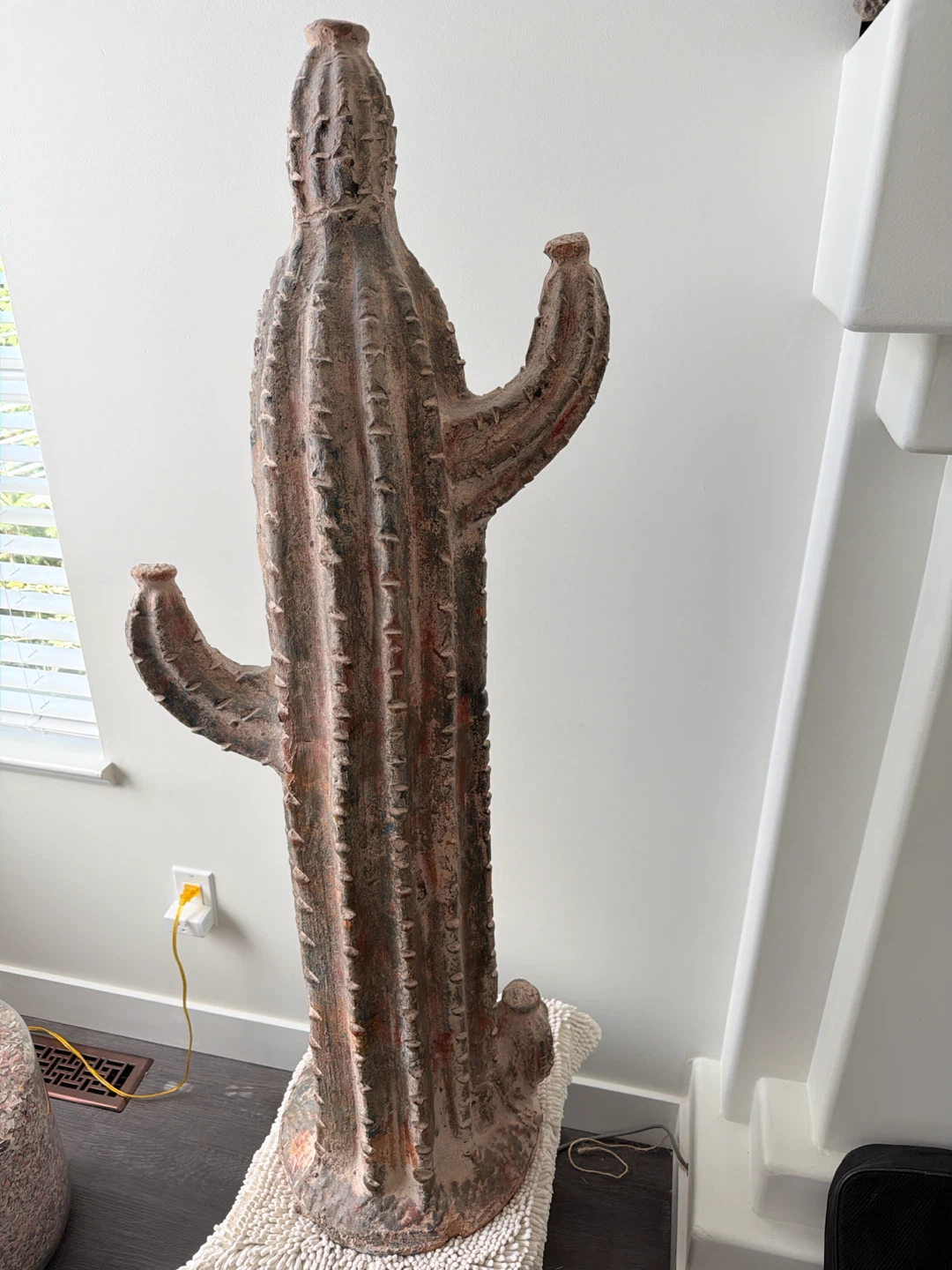 Large Saguaro Cactus Decorative Sculpture - photo 2