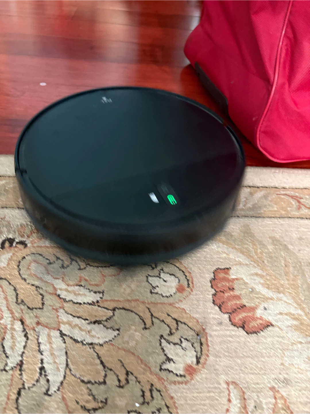 Black Robot Vacuum Cleaner