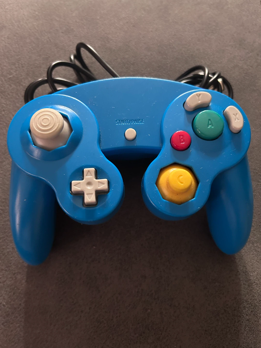 Blue Nintendo GameCube Controller