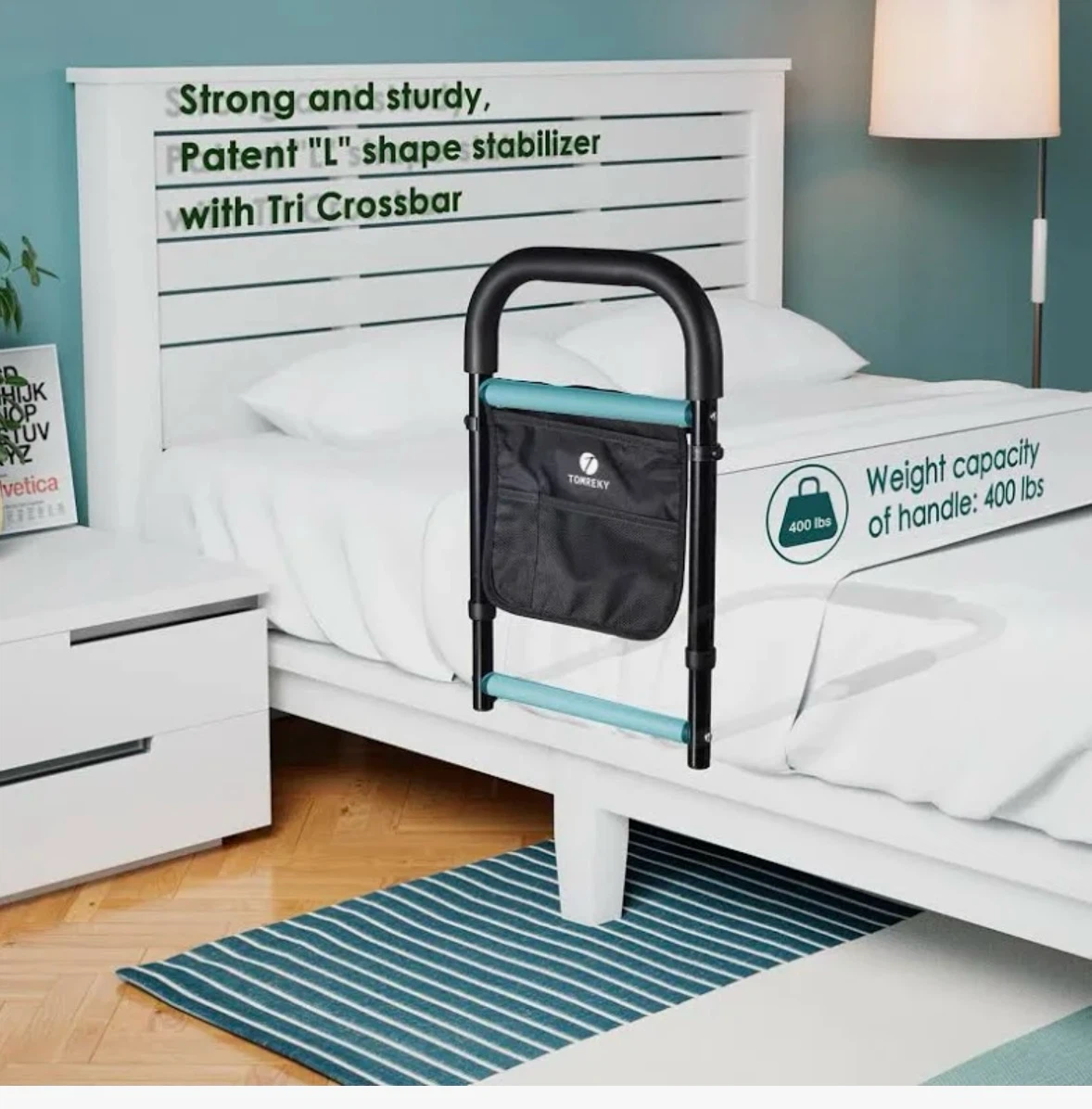 Tomreky Bed Rails for Elderly Adults - photo 3