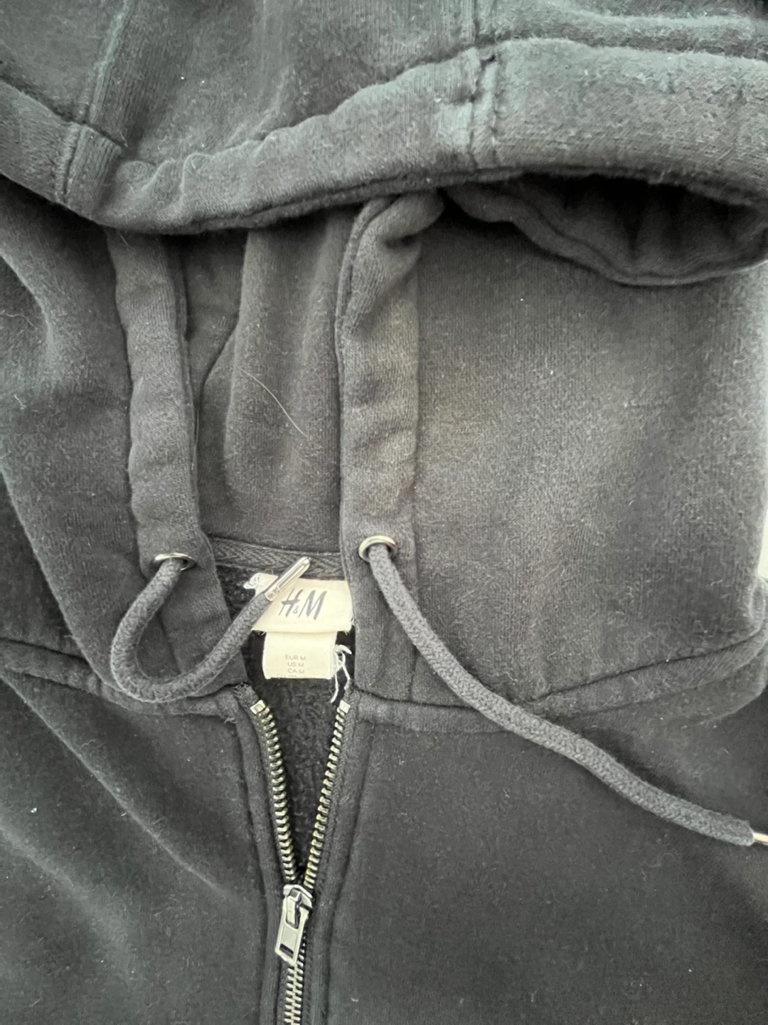 H&M Black Half-Zip Hoodie - photo 2