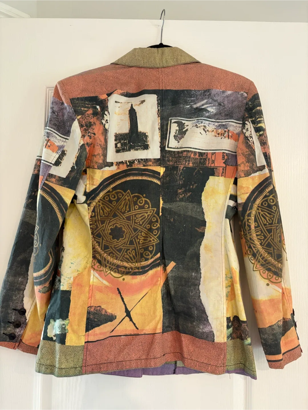 FUZZI Abstract Print Blazer - photo 2