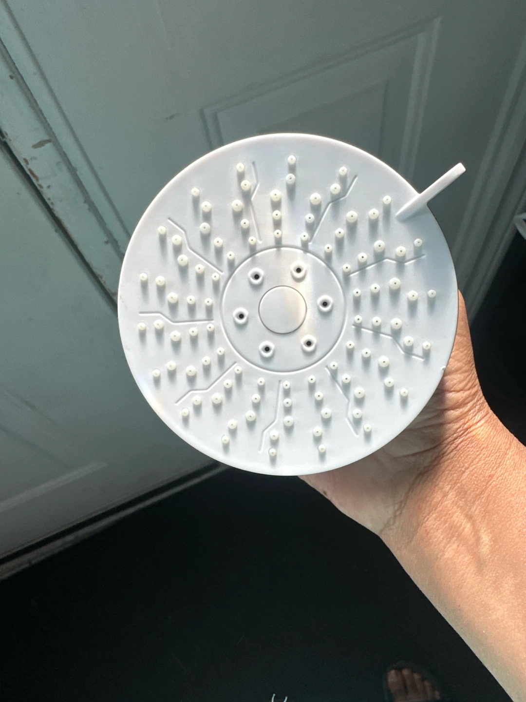 White Shower Head