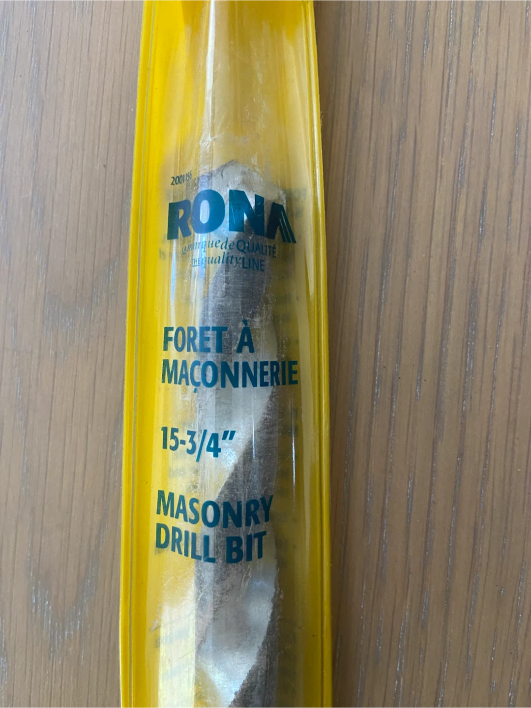 RONA Masonry Drill Bit 15-3/4" x 5/8"