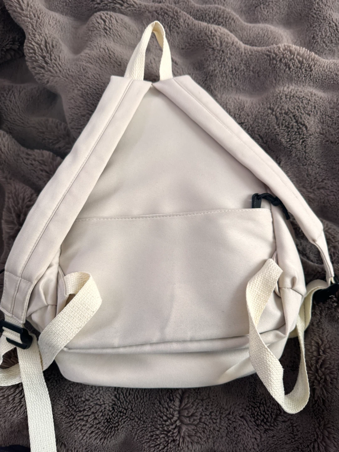 Cream Canvas Backpack - photo 2