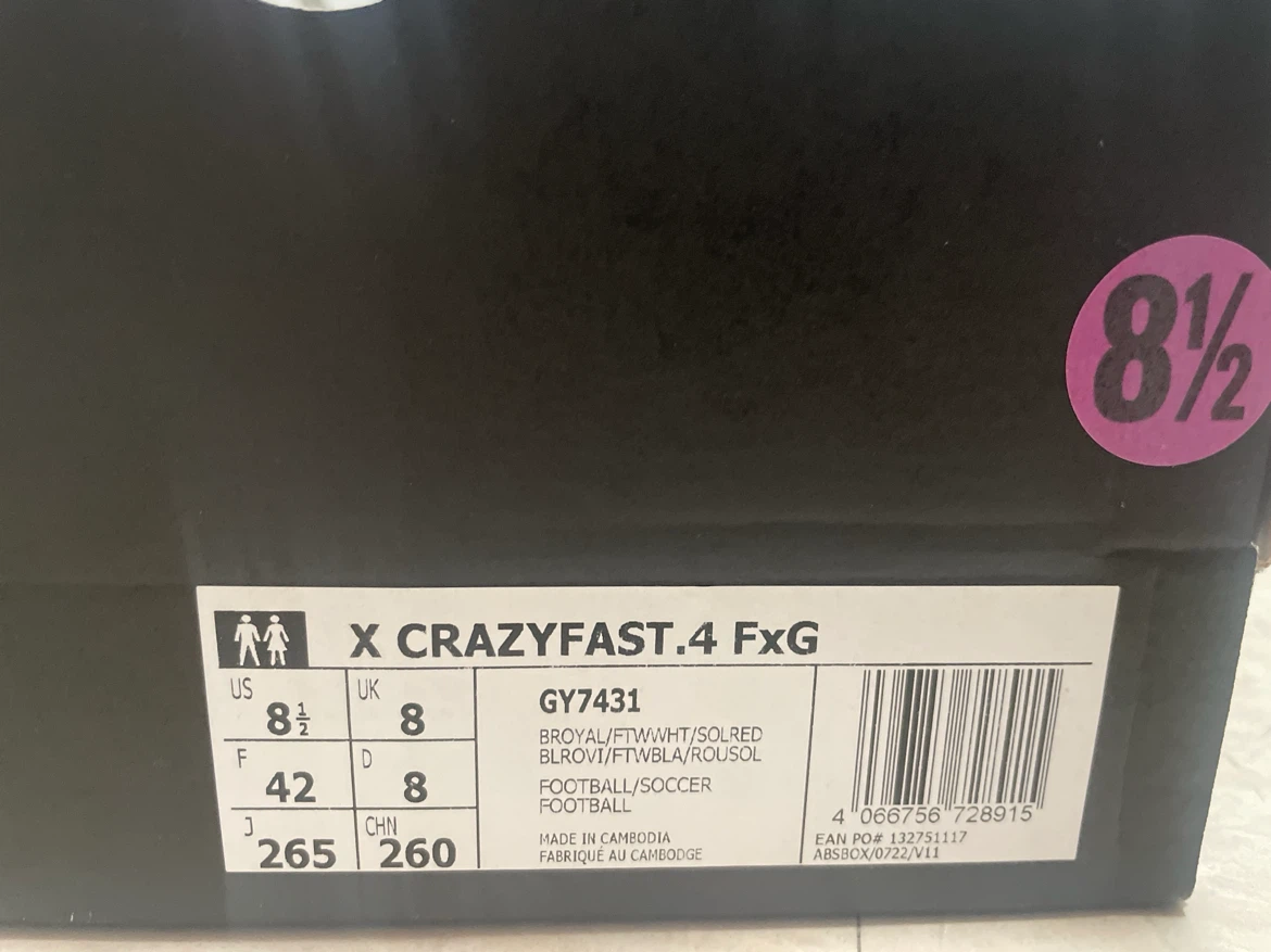 Adidas crazy fast cleats - photo 3